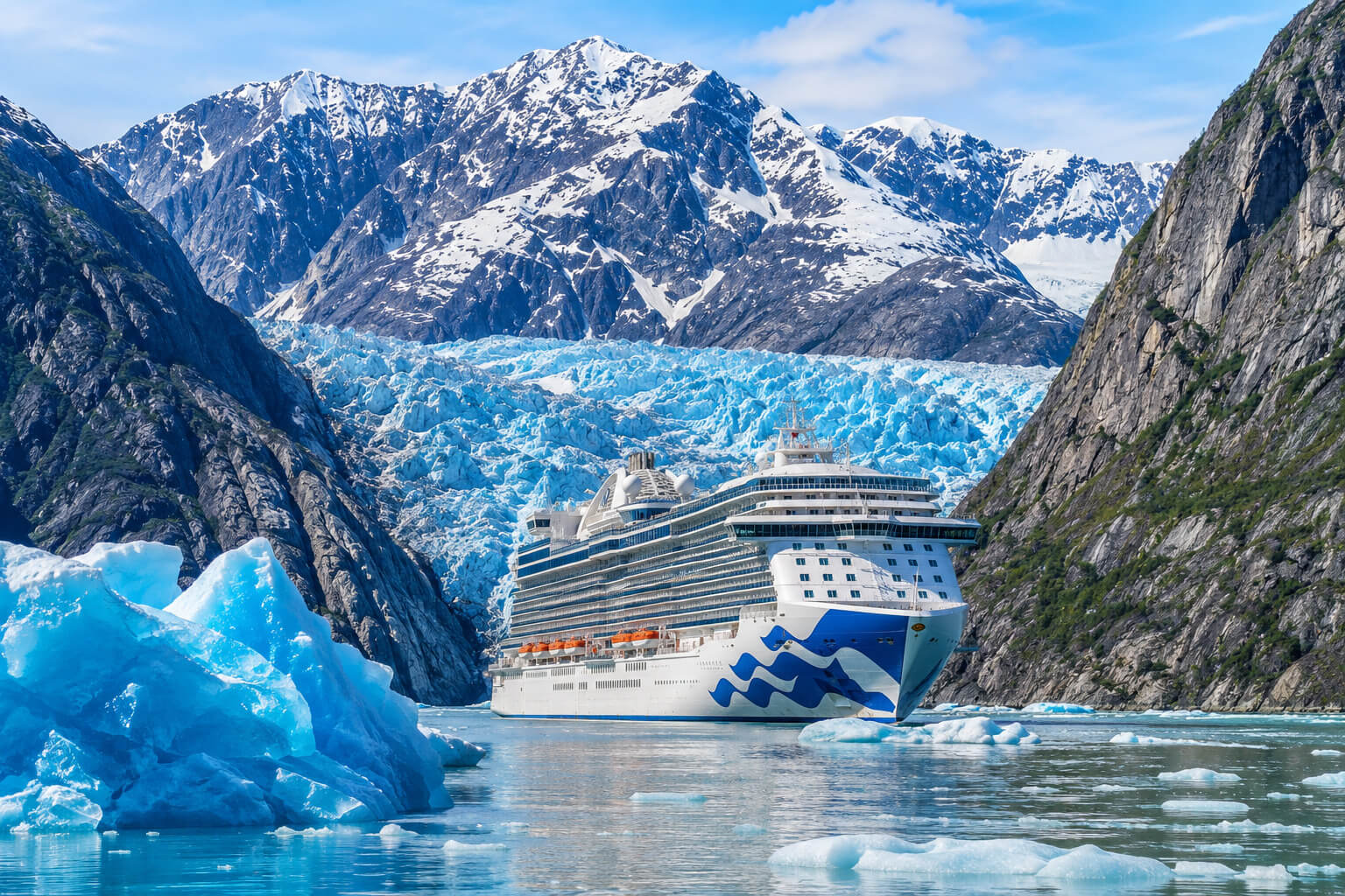Alaska Glacier Fjord Exploration