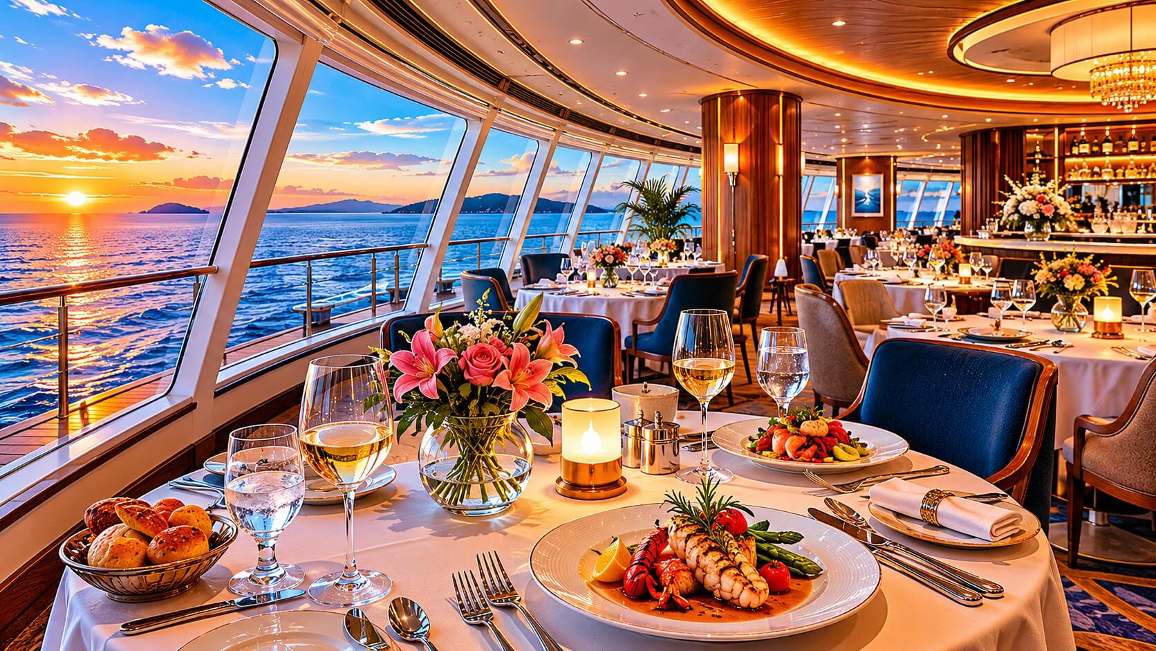 Luxury Onboard Dining