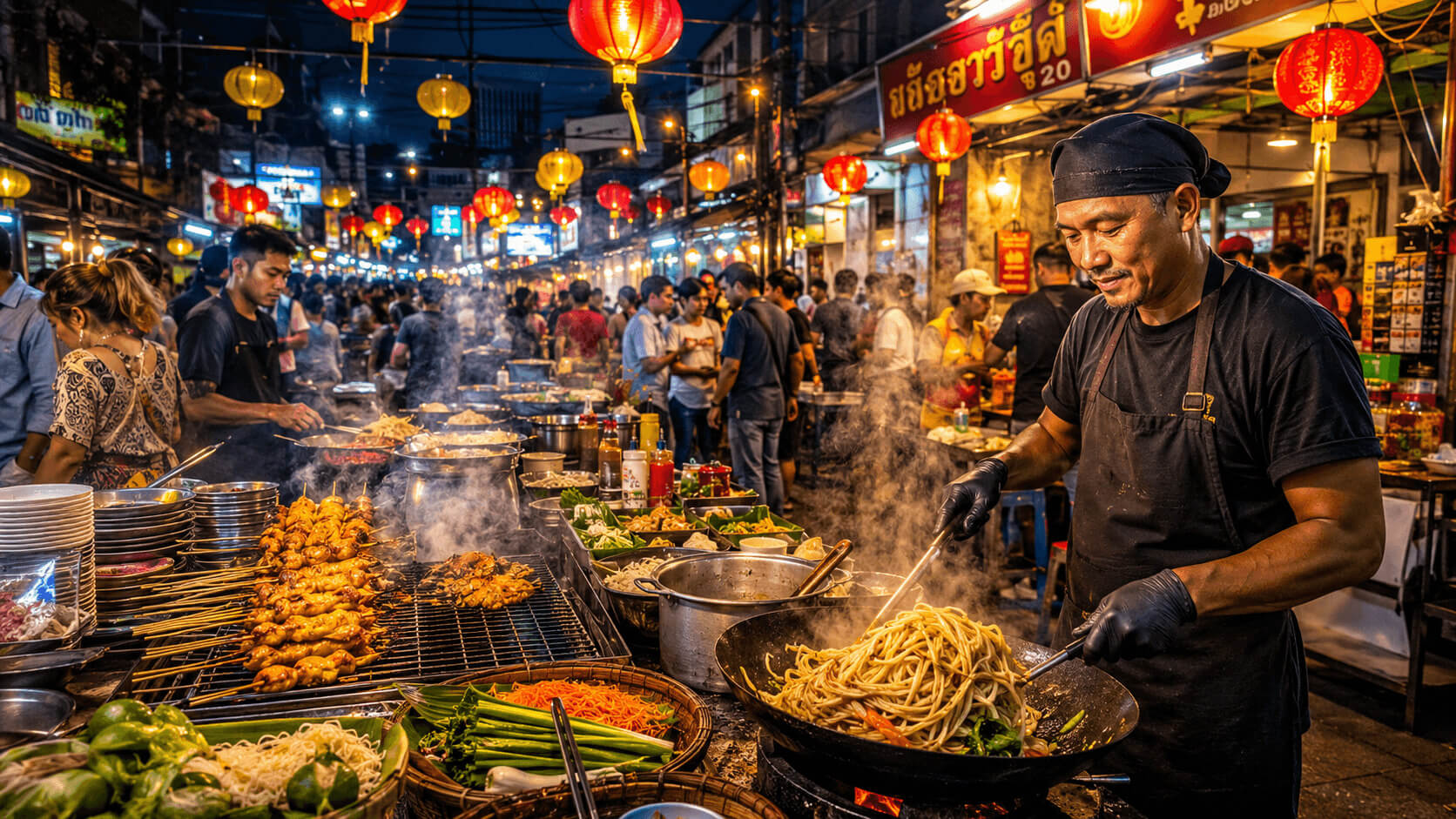 Asian Street Food Journey