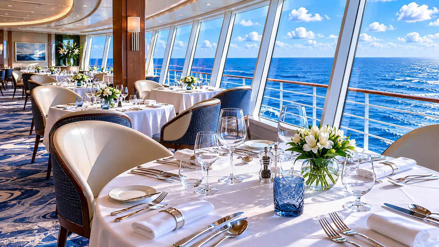 Elegant Oceanview Dining