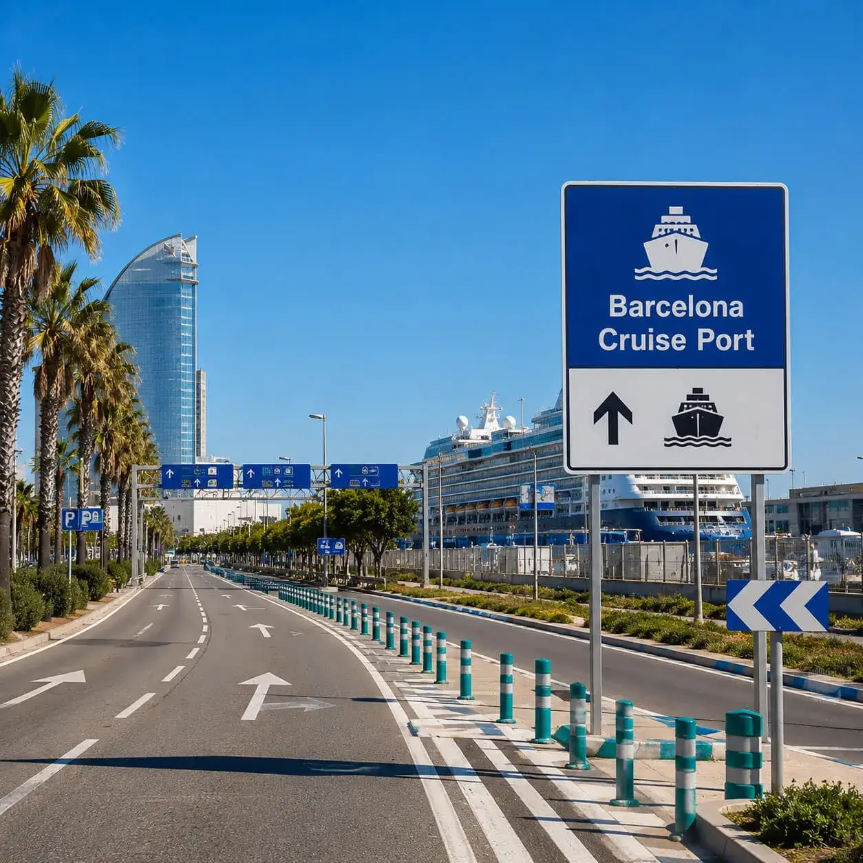 Barcelona getting there