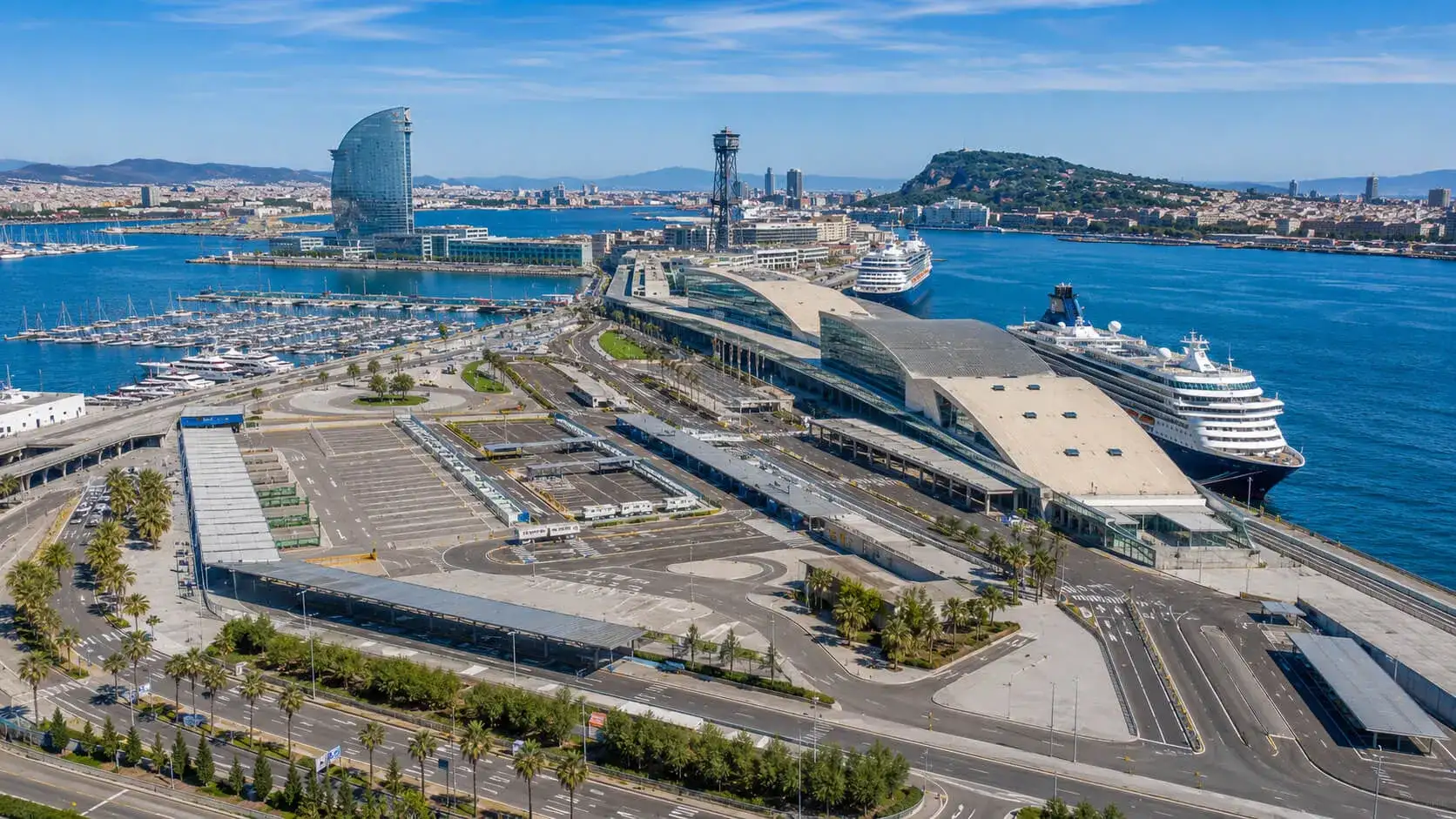 Barcelona Cruise Terminal Layout