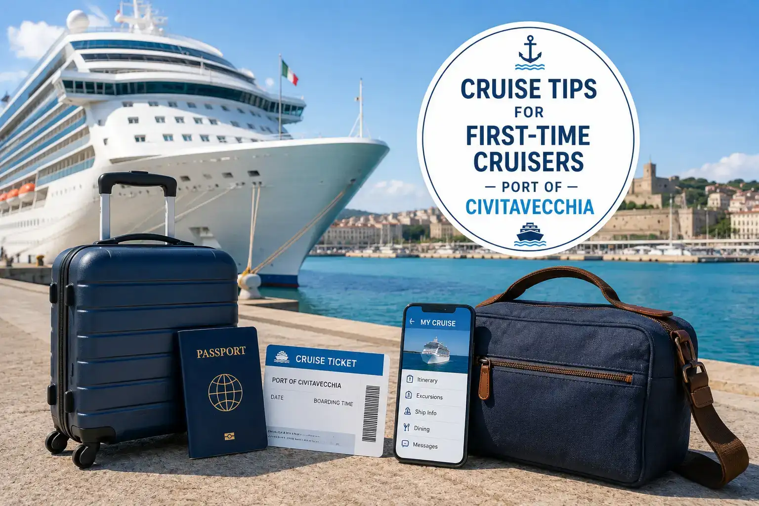 Cruise Tips for First-Time Cruisers from Civitavecchia