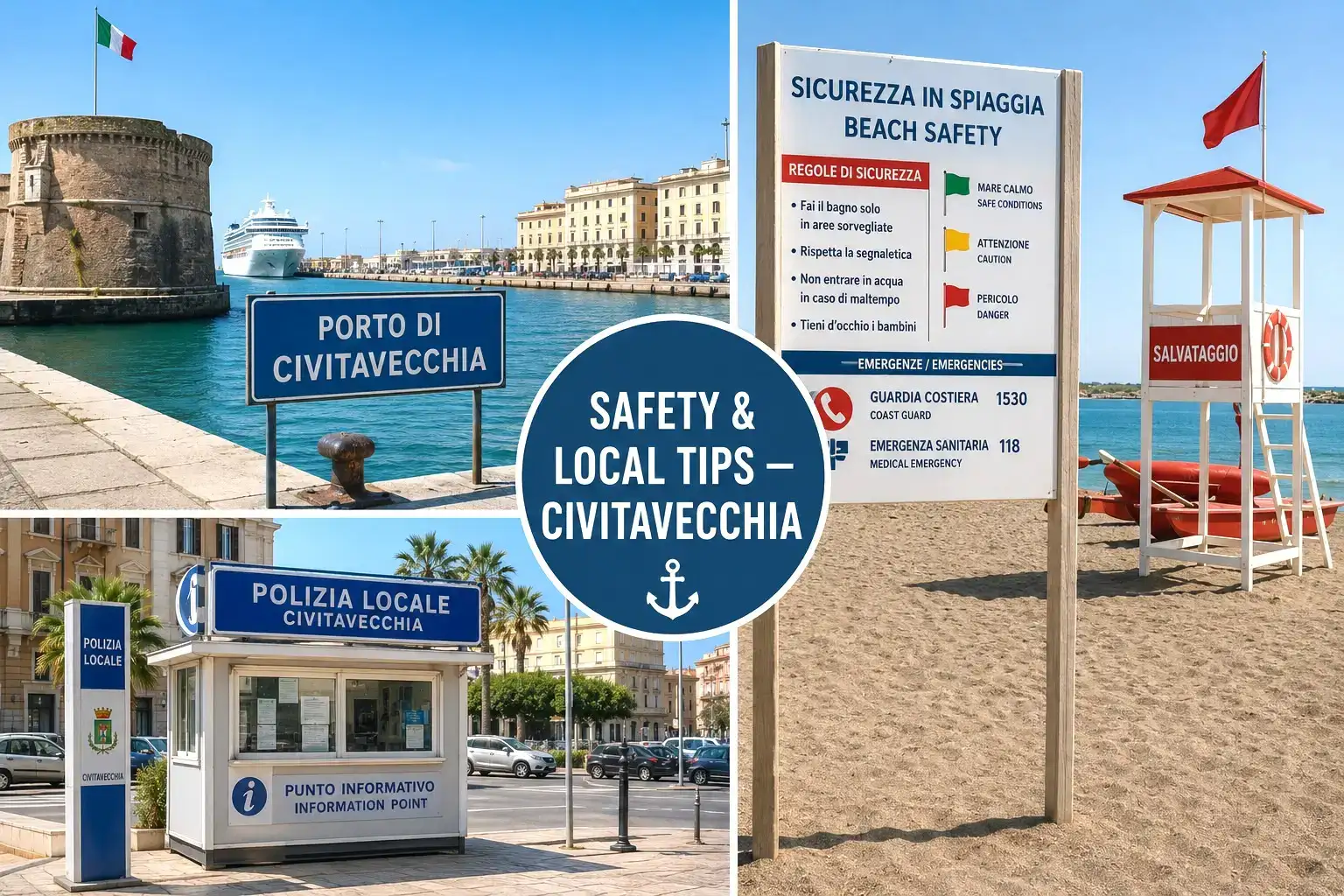 Civitavecchia safety and local tips