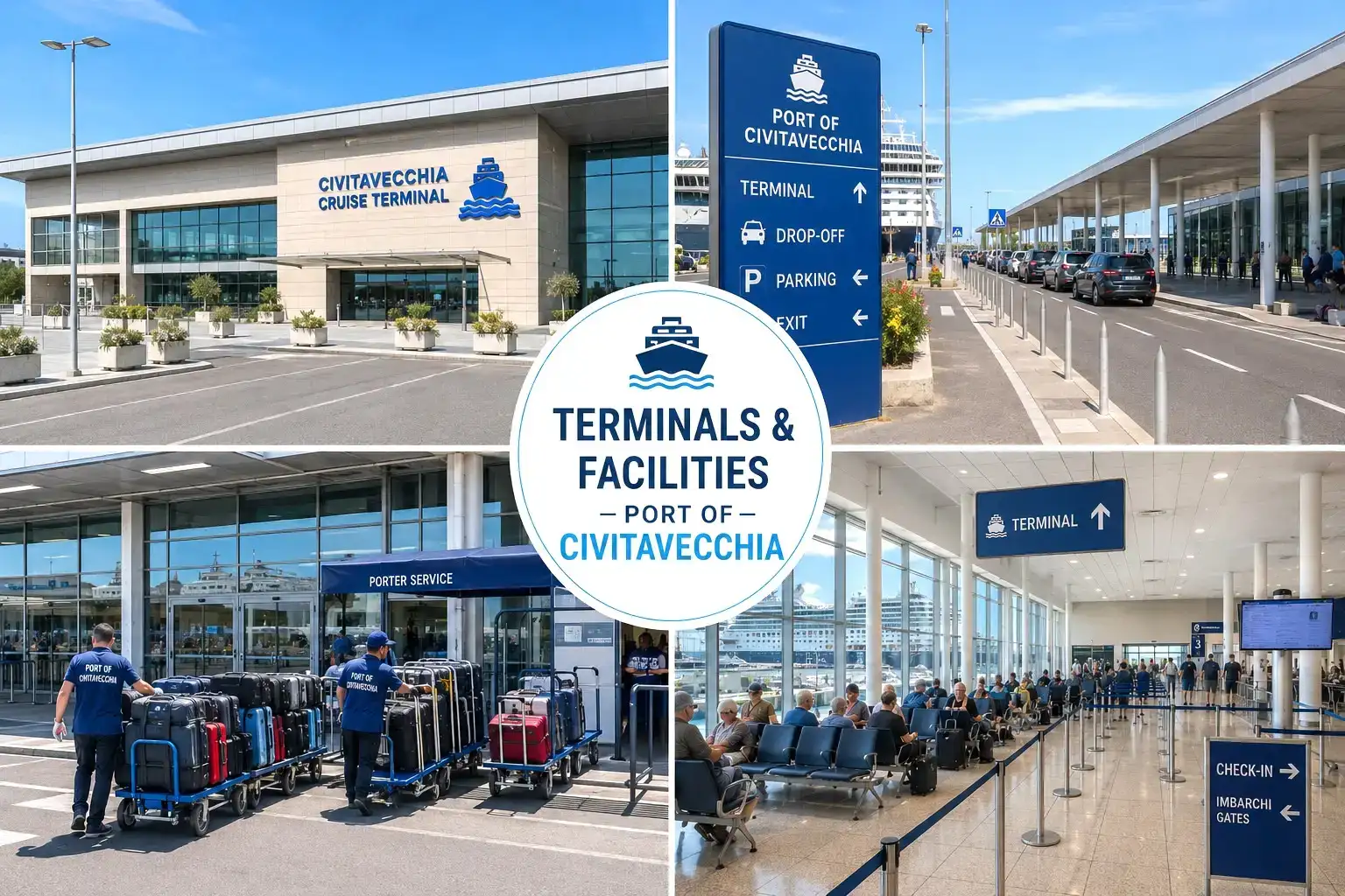 Civitavecchia port facilities