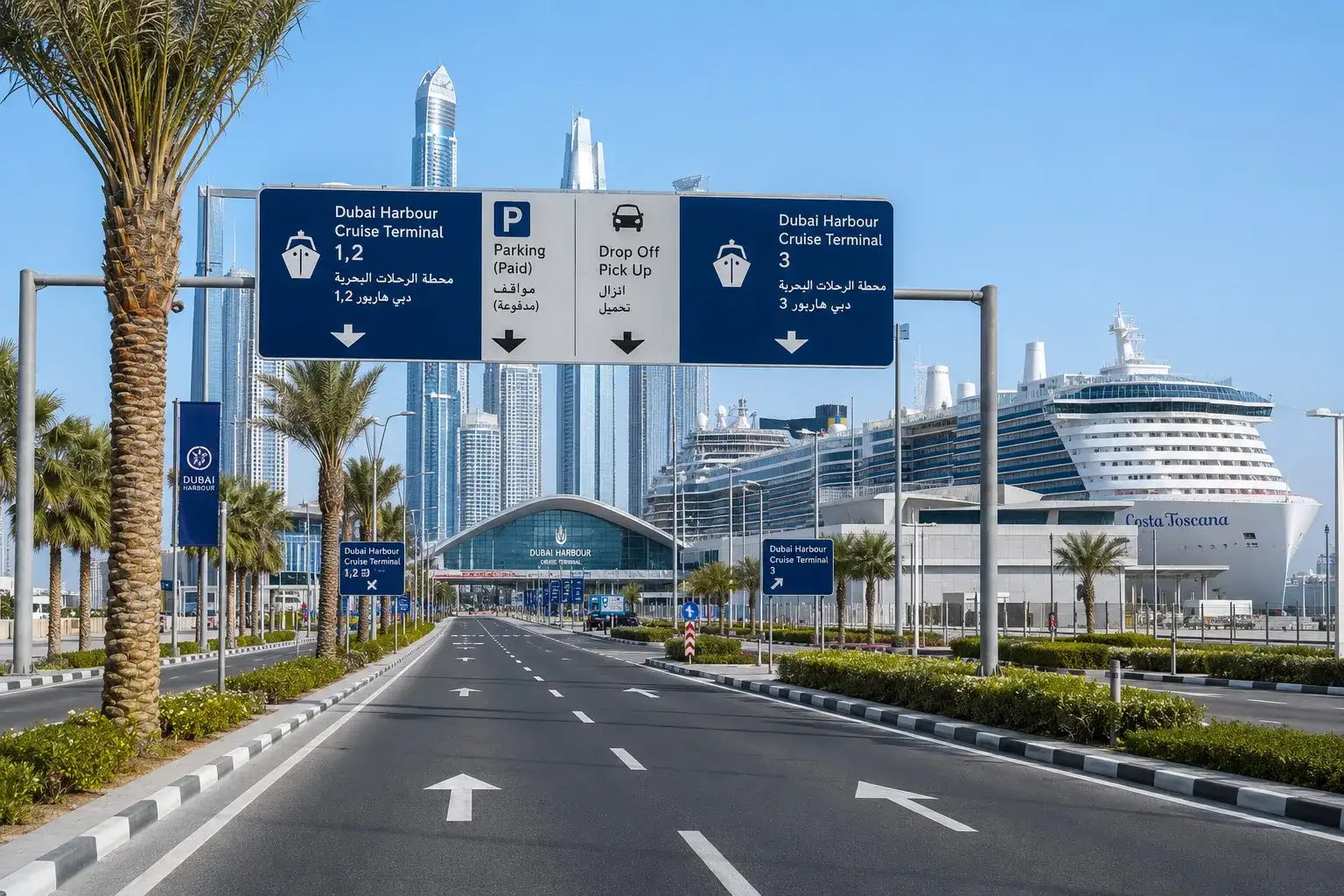 Dubai Cruise Port access