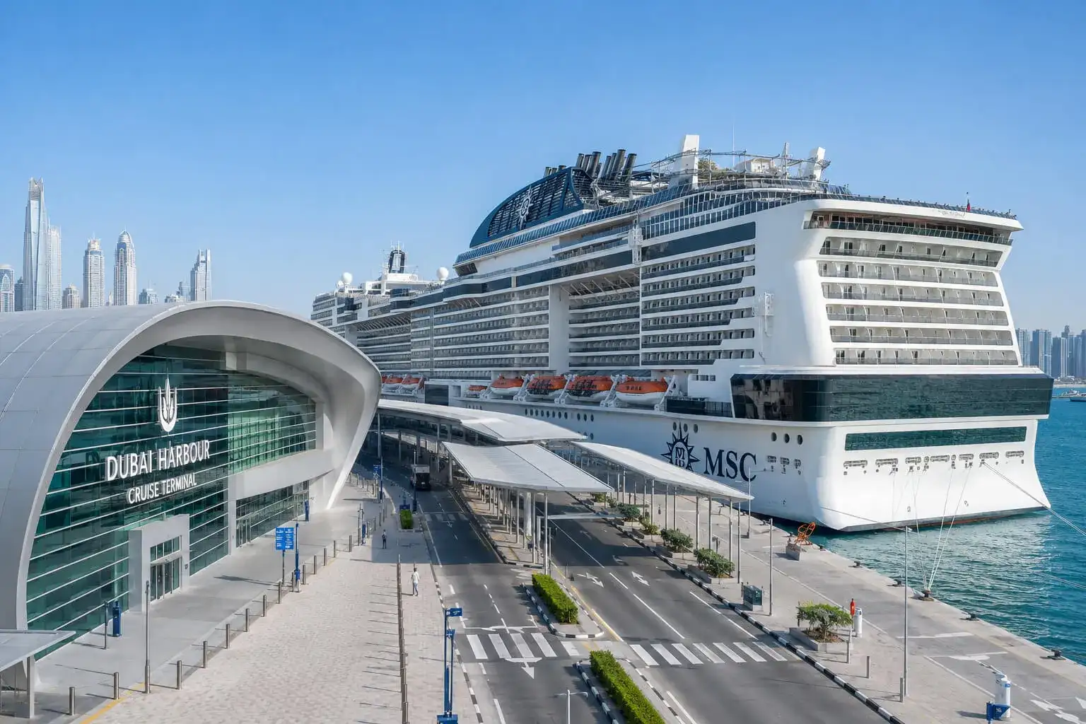 Dubai Cruise Port overview