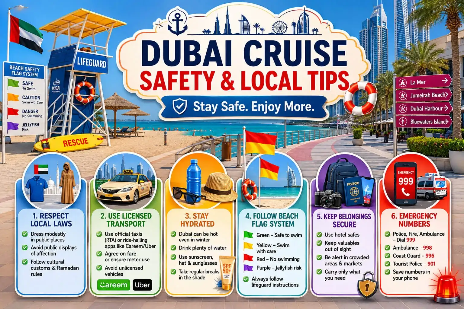Dubai safety and local tips