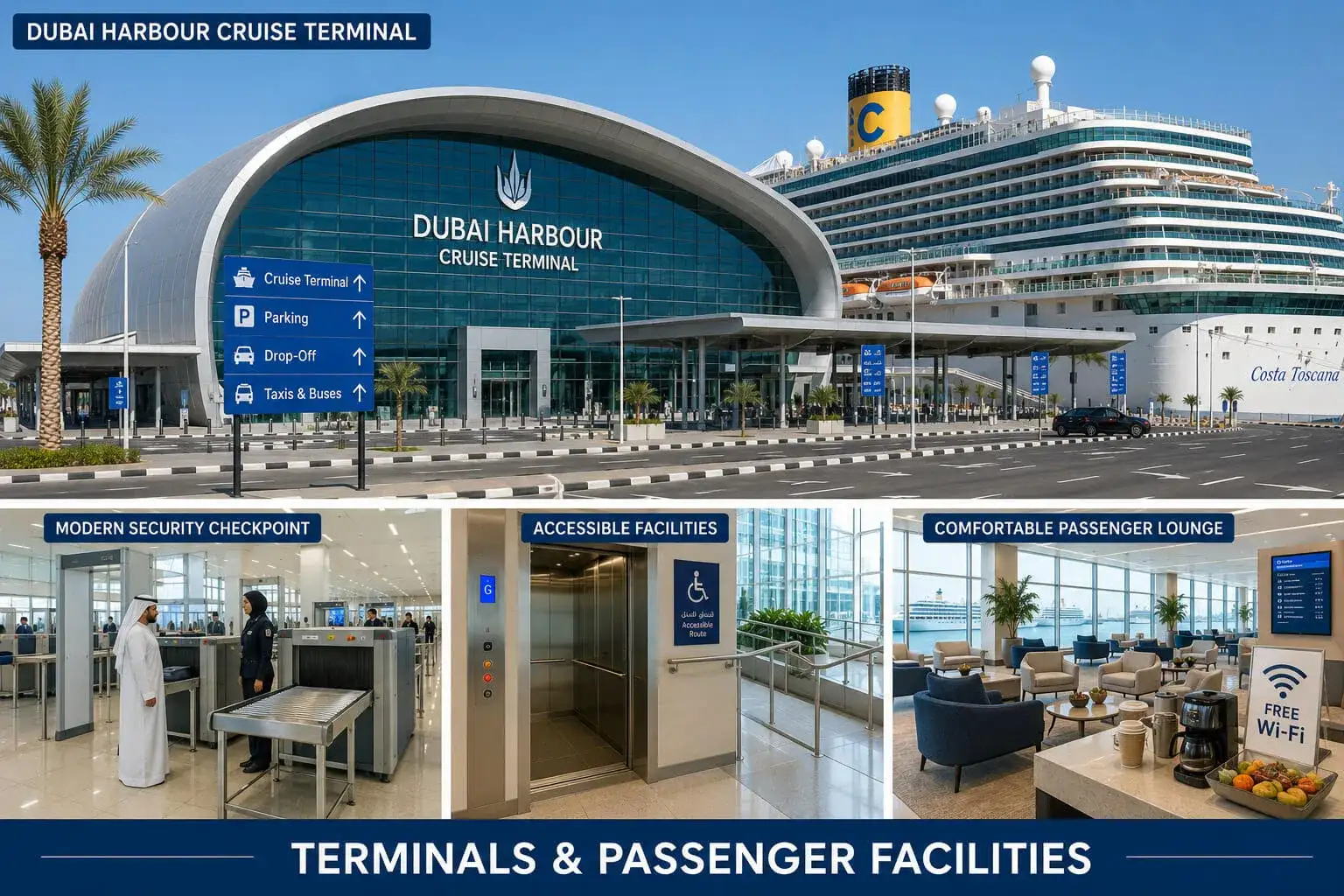 Dubai port facilities