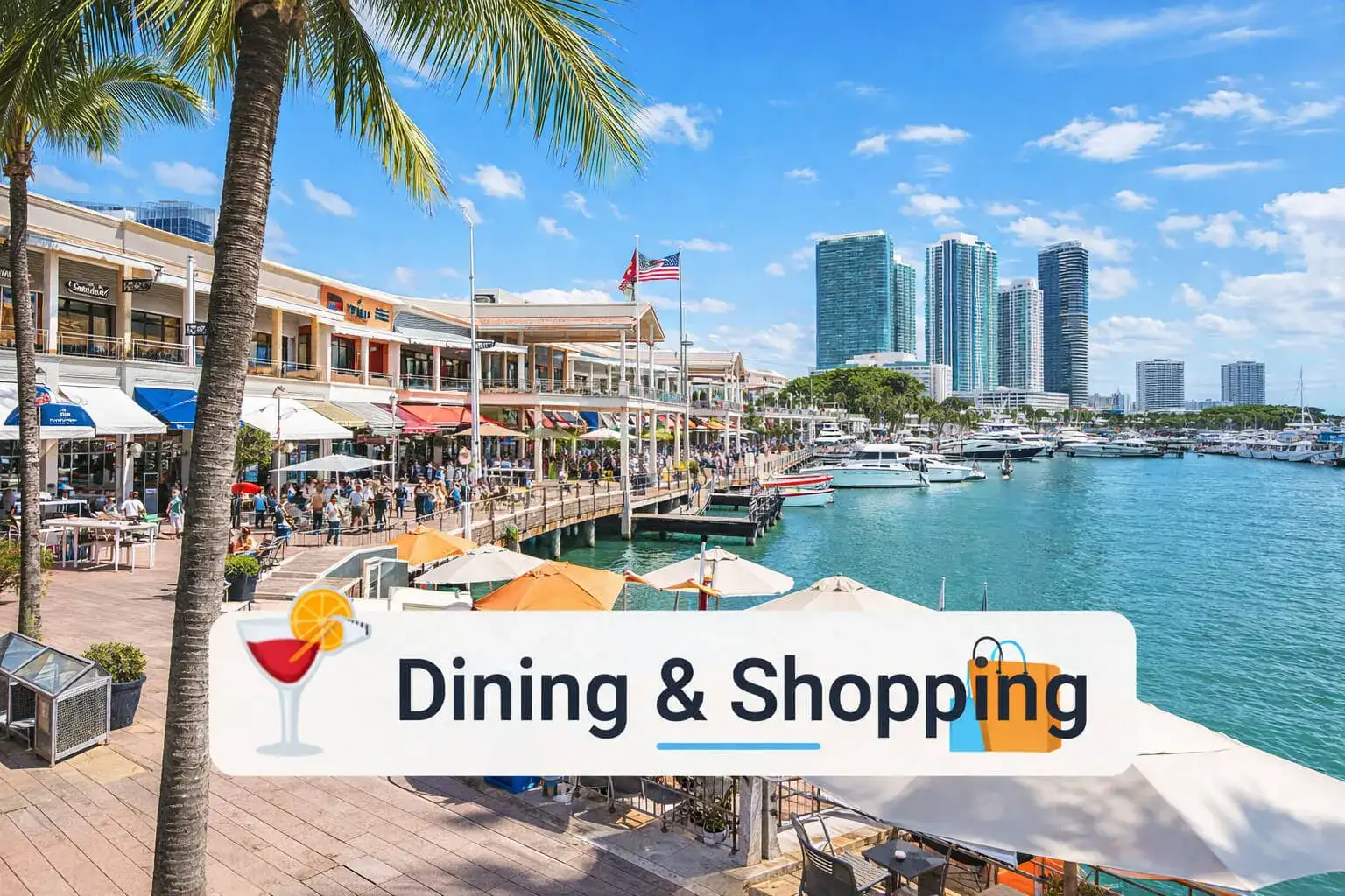 Dining and Shopping near PortMiami