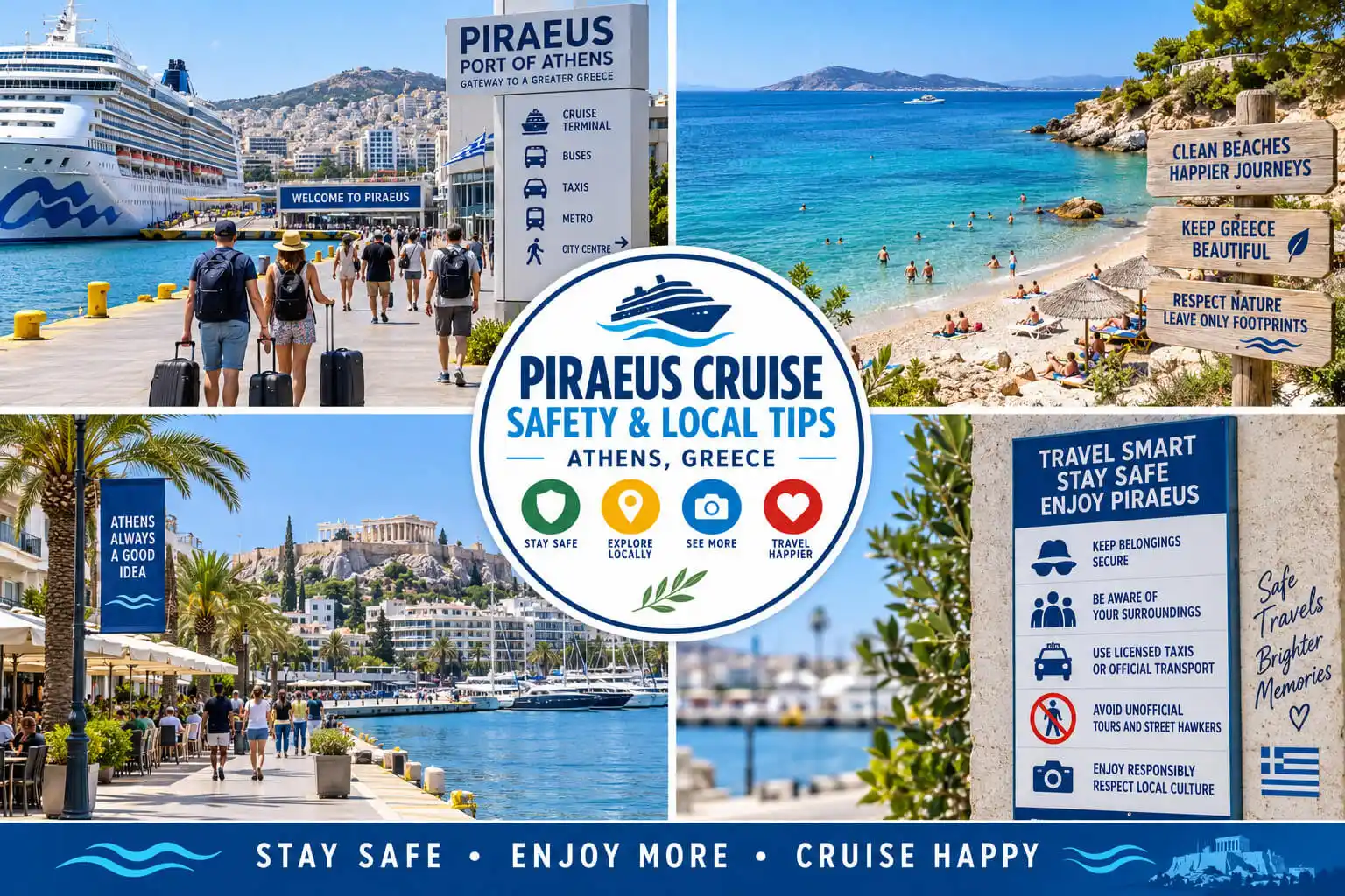 Piraeus safety and local tips