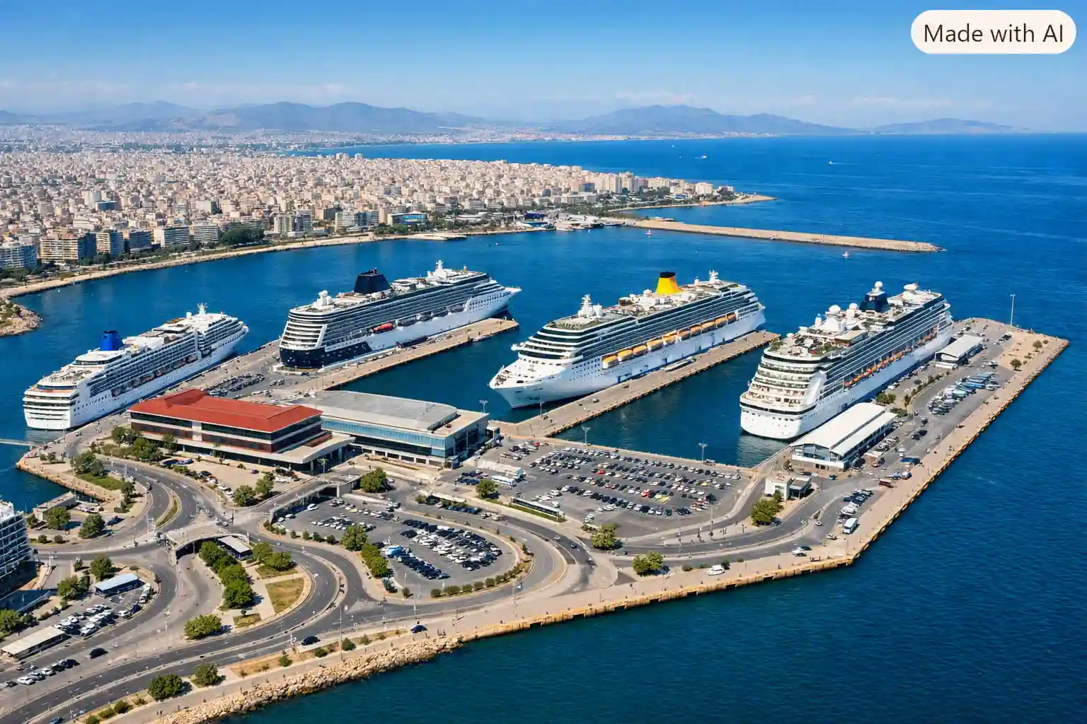 Piraeus Cruise Terminal Layout