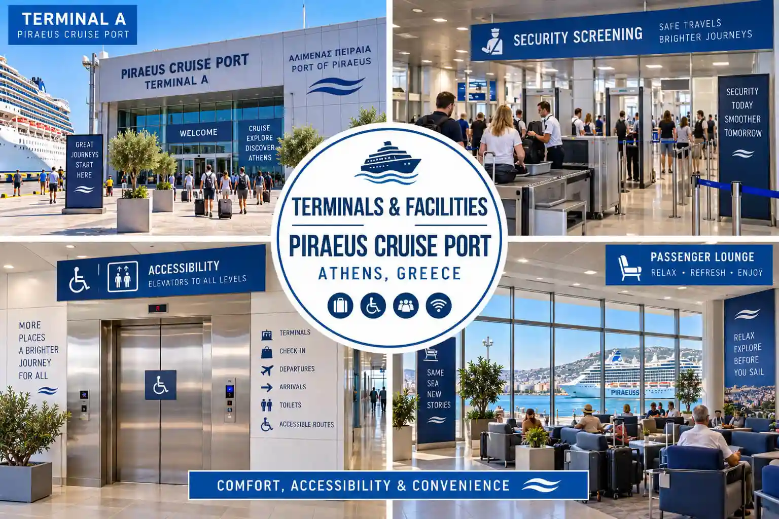 Piraeus port facilities