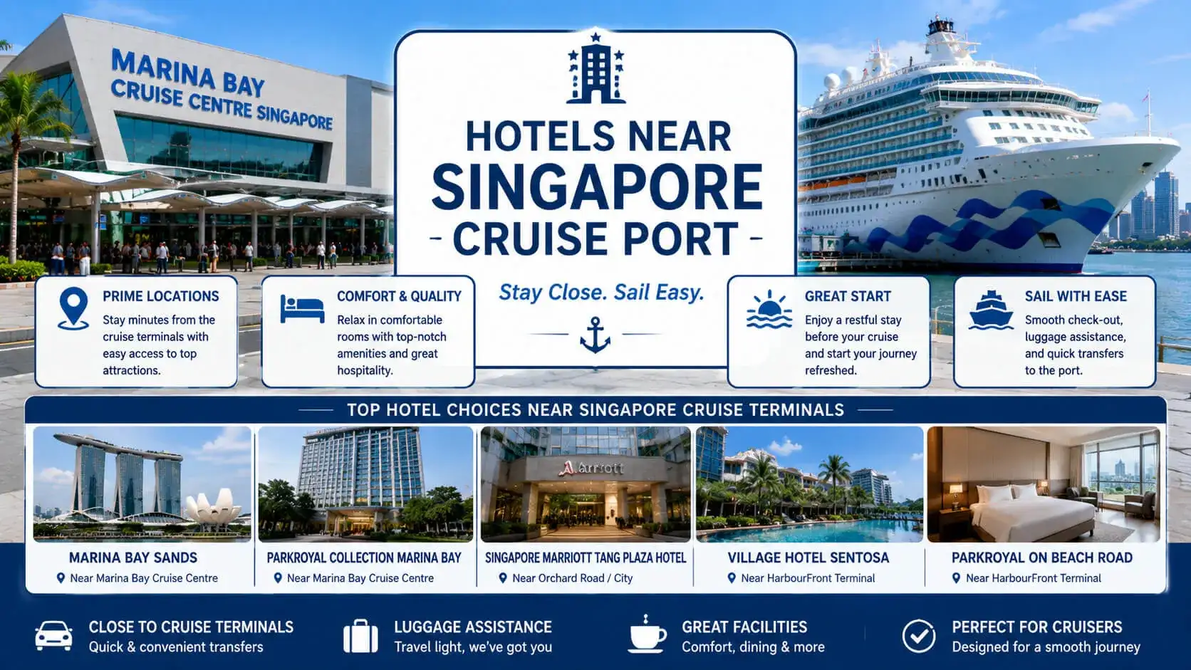 Hotels near Singapore Cruise Port