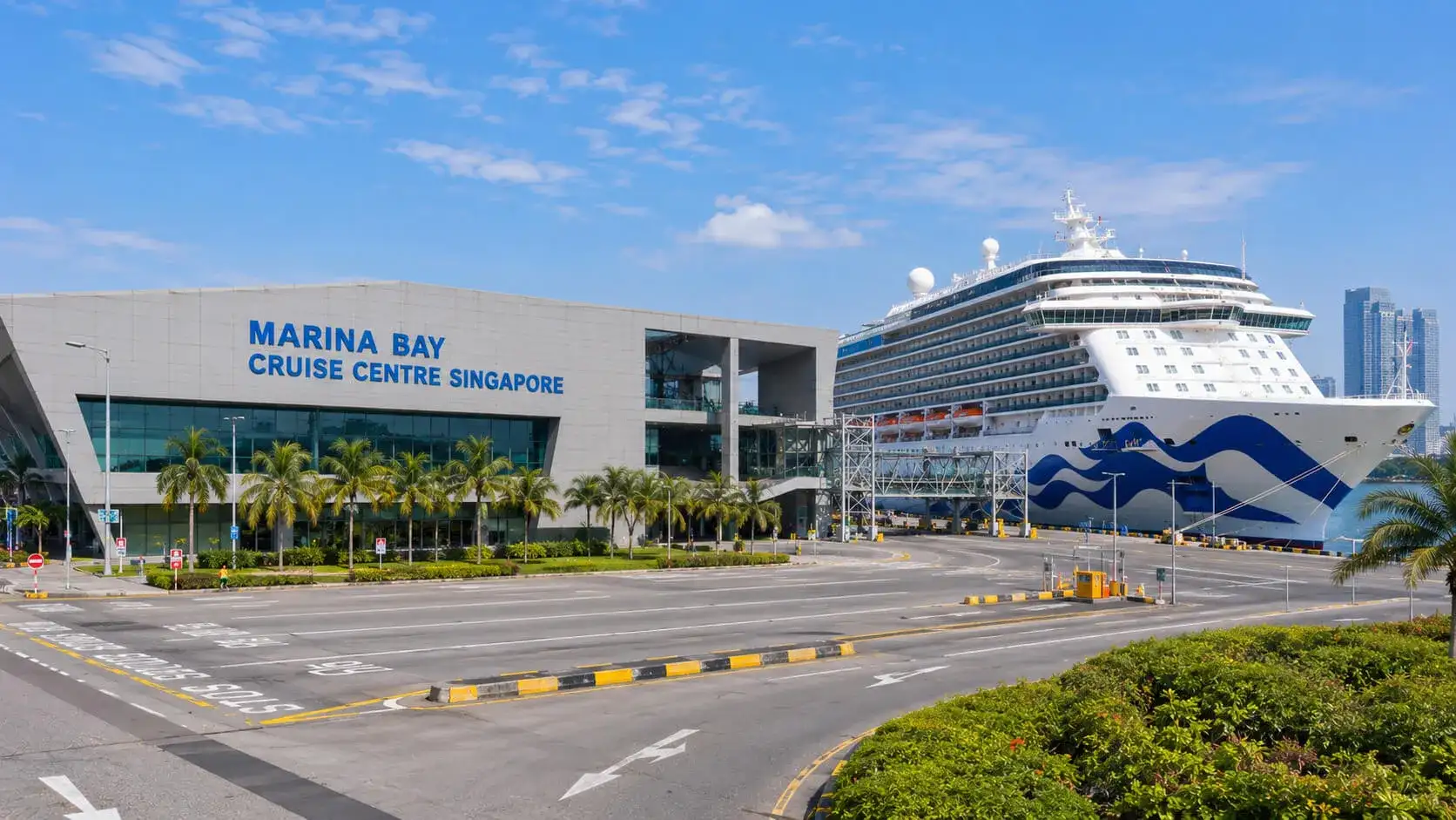 Singapore port fees and check-in