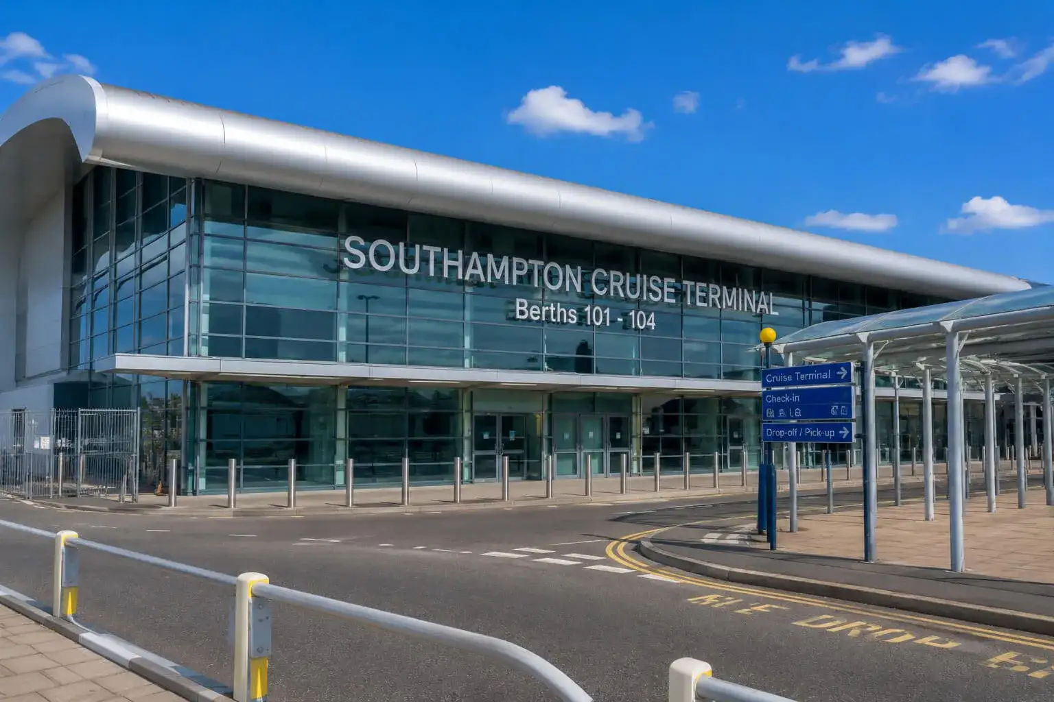Southampton port fees and check-in