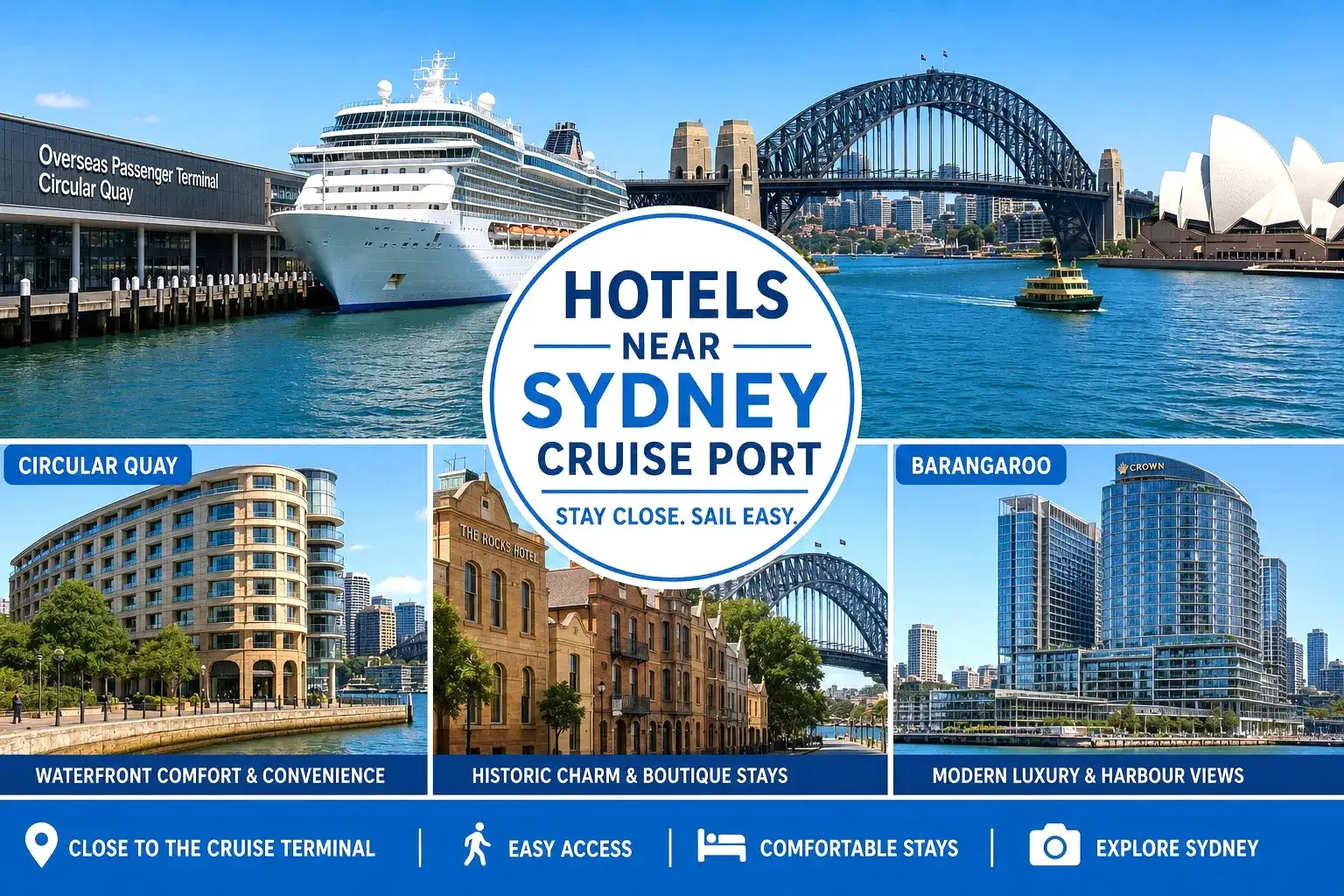 Hotels near Sydney Cruise Port