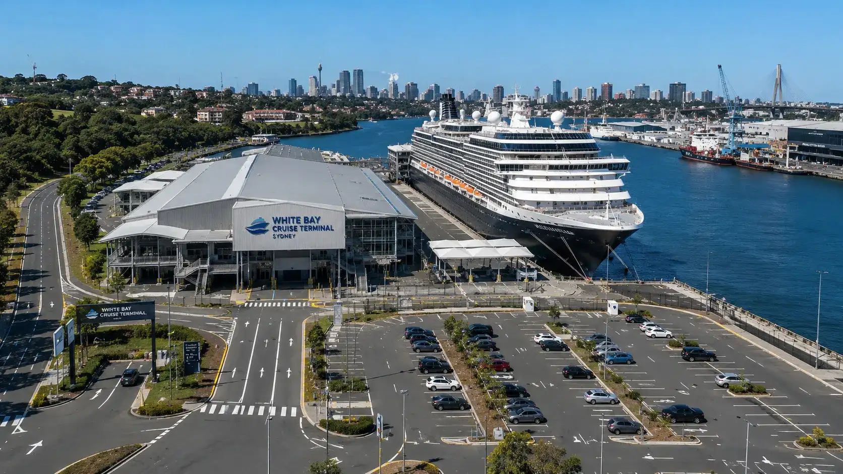 Sydney White Bay Cruise Terminal Layout