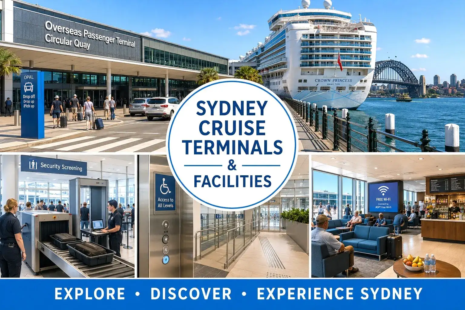 Sydney cruise terminals and facilities