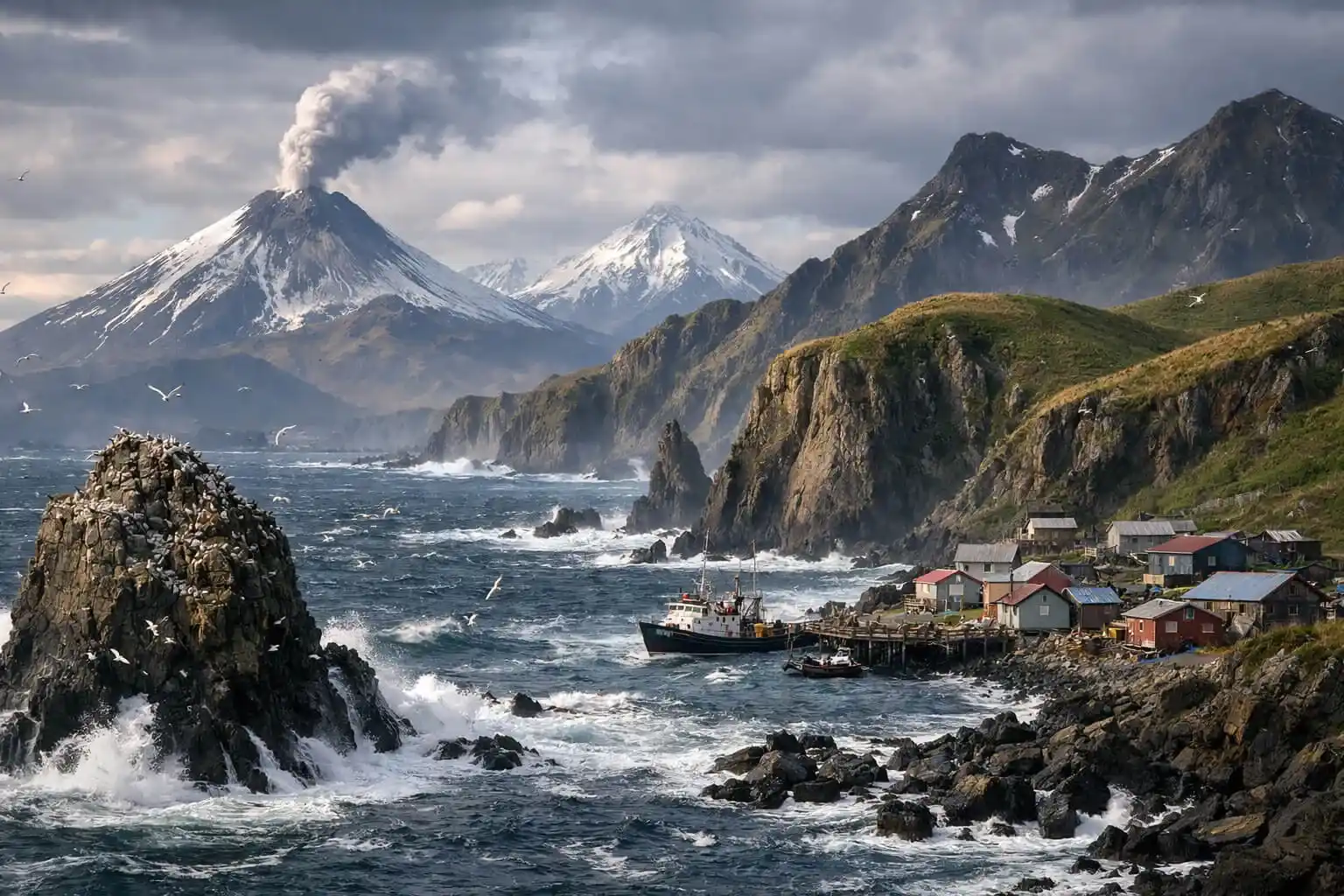 Aleutian Islands Cruise Region